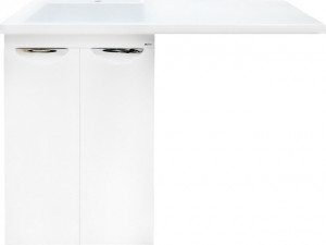 Тумба Misty Куба 60 2 двери с раковиной над стиральной машиной 120 L