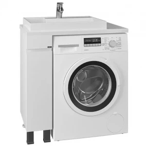 Тумба СанТа Марс 19 с раковиной над стиральной машиной 80 L