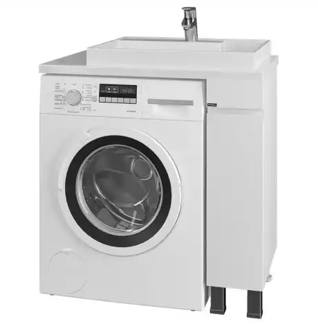 Тумба СанТа Марс 19 с раковиной над стиральной машиной 80 R