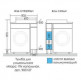 Тумба СанТа Марс 19 с раковиной над стиральной машиной 80 R — рис. 9