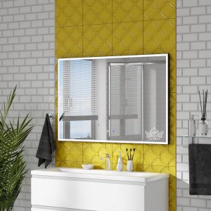 Зеркало с LED подсветкой Art&Max Arezzo 120 антизапотевание