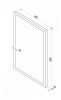 Зеркало с LED подсветкой Art&Max Family 40 — рис. 3