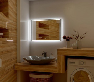 Зеркало с LED подсветкой Art&Max Monza 100