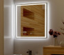 Зеркало с LED подсветкой Art&Max Monza 60 квадрат — рис. 3