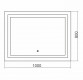 Зеркало с LED-подсветкой Silver Mirrors Livia 100 — рис. 4