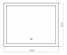 Зеркало с LED-подсветкой Silver Mirrors Norma 100 — рис. 3