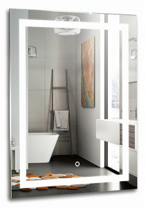 Зеркало с LED-подсветкой Silver Mirrors Riga 60