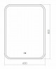 Зеркало с LED-подсветкой Silver Mirrors Stiv 60 — рис. 3