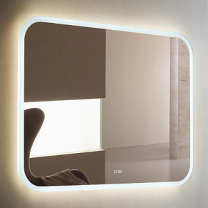 Зеркало с LED-подсветкой Silver Mirrors Stiv 80