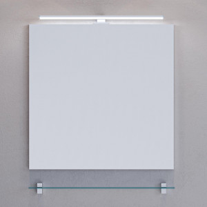 Зеркало с LED-светильником Velvex Klaufs 70