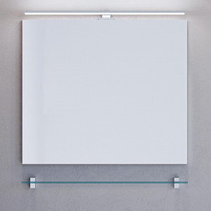 Зеркало с LED-светильником Velvex Klaufs 80