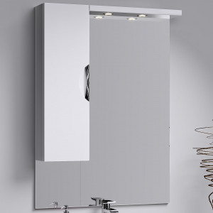 Зеркало-шкаф Aqwella Эколайн 80 универсальный