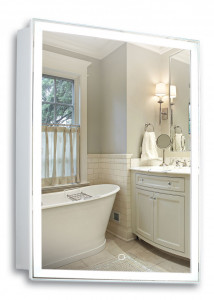 Зеркало-шкаф Azario Киото 60 c подсветкой и диммером