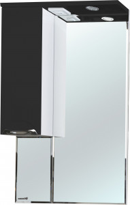 Зеркало-шкаф Bellezza Альфа 65 L черный