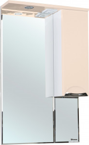 Зеркало-шкаф Bellezza Альфа 65 R бежевый