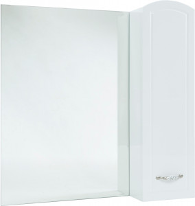Зеркало-шкаф Bellezza Амелия 70 R белый