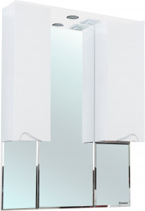 Зеркало-шкаф Bellezza Эйфория 100 белое, с подсветкой