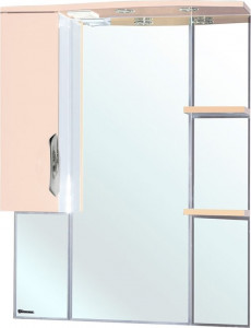 Зеркало-шкаф Bellezza Лагуна 75 L бежевый