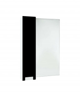 Зеркало-шкаф Bellezza Пегас 50 L черный