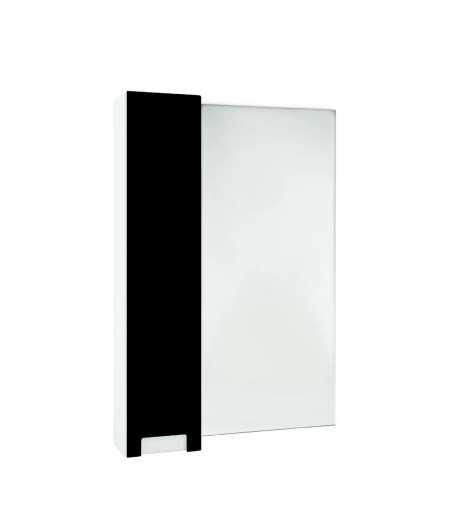 Зеркало-шкаф Bellezza Пегас 50 L черный