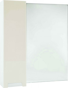 Зеркало-шкаф Bellezza Пегас 80 L бежевый