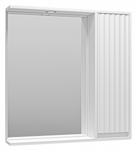 Зеркало-шкаф Brevita Balaton 80 правый белый