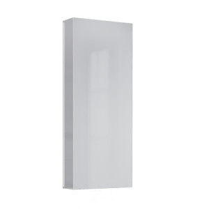 Зеркало-шкаф Jorno Incline 45 с подсветкой антрацит