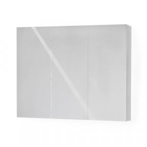 Зеркало-шкаф Jorno Slide 100 белый