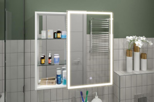 Зеркало-шкаф Misty Аперио 80 правый сенсор