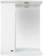 Зеркало-шкаф Misty Астра 50 L с подсветкой, белый