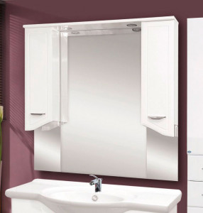 Зеркало-шкаф Misty Дрея 105 с подсветкой