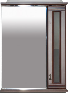 Зеркало-шкаф Misty Дублин 60 R, орех