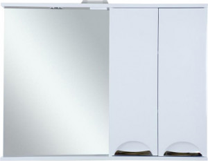 Зеркало-шкаф Misty Куба 105 R, с подсветкой