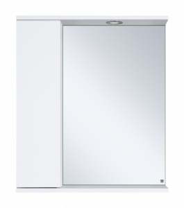 Зеркало-шкаф Misty Лира 60 левый белый
