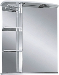 Зеркало-шкаф Misty Магнолия 60 R с подсветкой