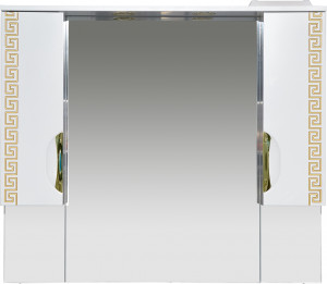 Зеркало-шкаф Misty Престиж 105 золотая патина