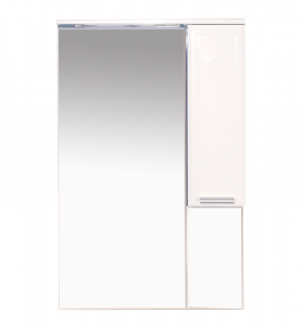 Зеркало-шкаф Misty Стелла 65 R белый