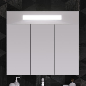 Зеркало-шкаф Opadiris Кристалл 90