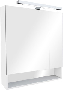 Зеркало-шкаф Roca Gap 80 белое матовое
