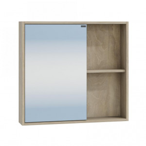 Зеркало-шкаф СанТа Прима 70 дуб светлый