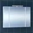 Зеркало-шкаф СанТа Стандарт 100 фацет свет