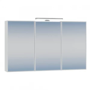Зеркало-шкаф СанТа Стандарт 120 фацет, свет