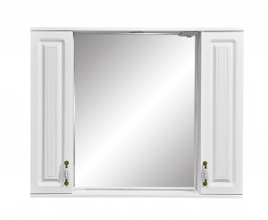 Зеркало-шкаф Stella Polar Кармела 100 С ольха белая