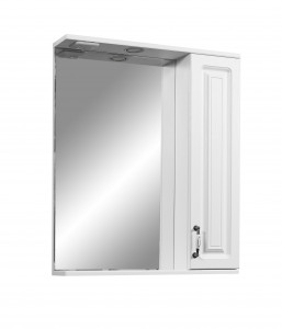 Зеркало-шкаф Stella Polar Кармела 65 С ольха белая