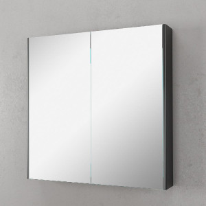 Зеркало-шкаф Velvex Klaufs 80 черное