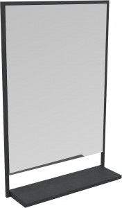 Зеркало 1Marka Grunge Loft 60 чёрный