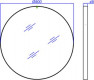 Зеркало Aqwella Fargo 80 черное — рис. 5