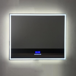 Зеркало BelBagno SPC-GRT 100x80 c LED-подсветкой, bluetooth, термометром и радио