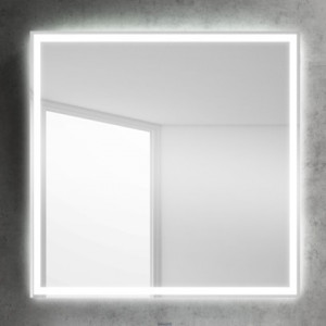 Зеркало BelBagno SPC-GRT 60x60 c LED-подсветкой, кнопочный выключатель