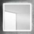 Зеркало BelBagno SPC-GRT 80x80 c LED-подсветкой, кнопочный выключатель